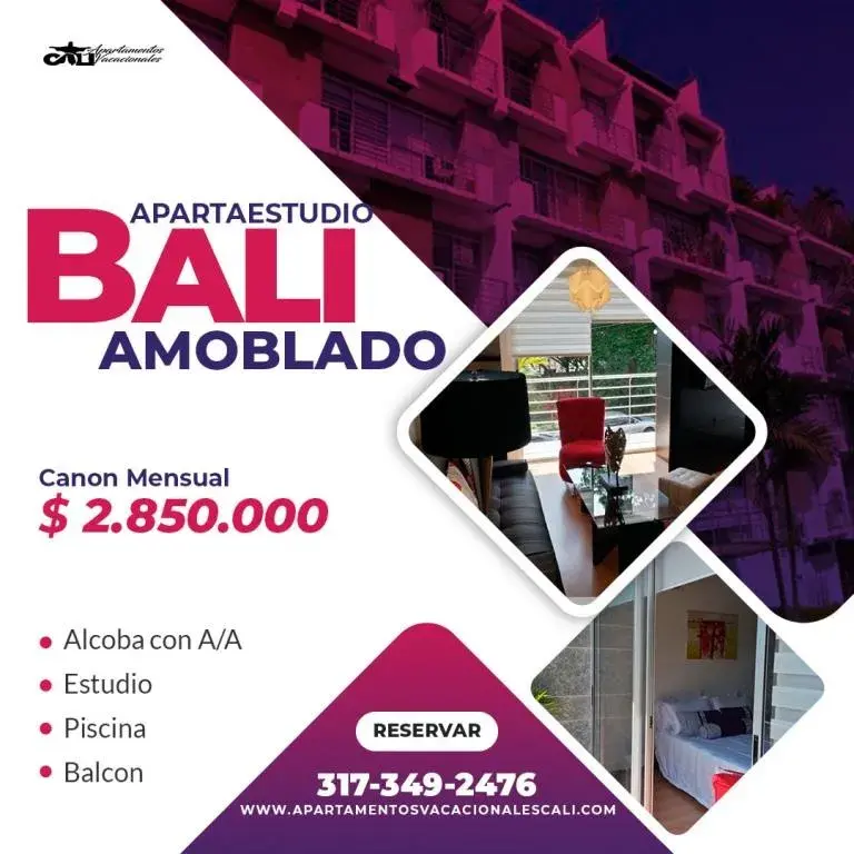 Bali apartamento Norte Granada Amoblado para arriendo