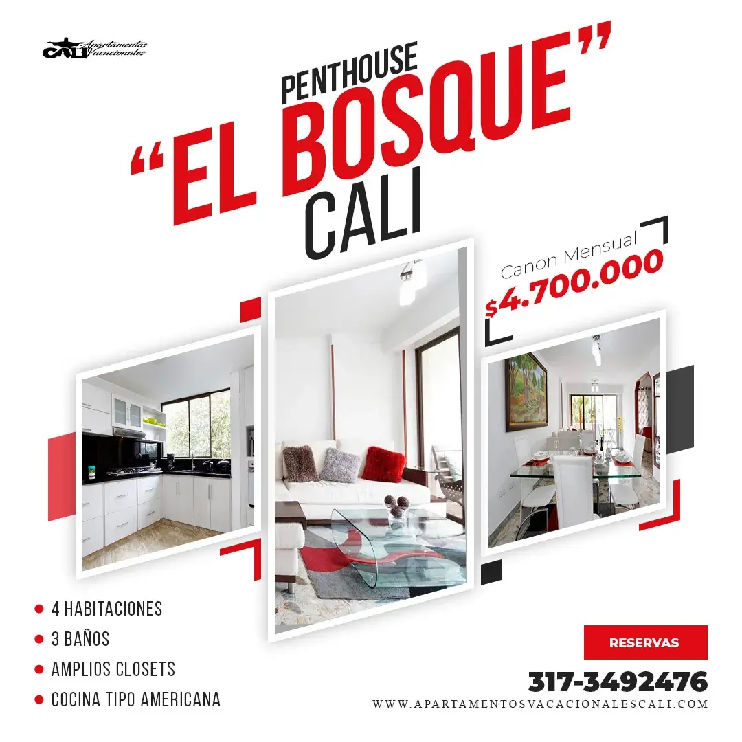 El Bosque PentHouse Norte Amoblado para arriendo